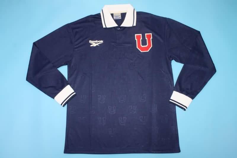 Universidad Chile Soccer Jersey Home Long Slevee Retro Replica 1998