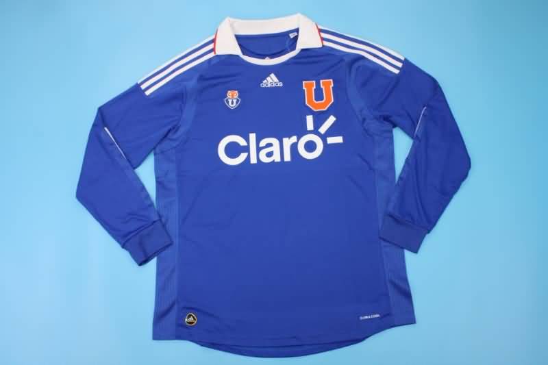 Universidad Chile Soccer Jersey Home Long Sleeve Retro Replica 2011