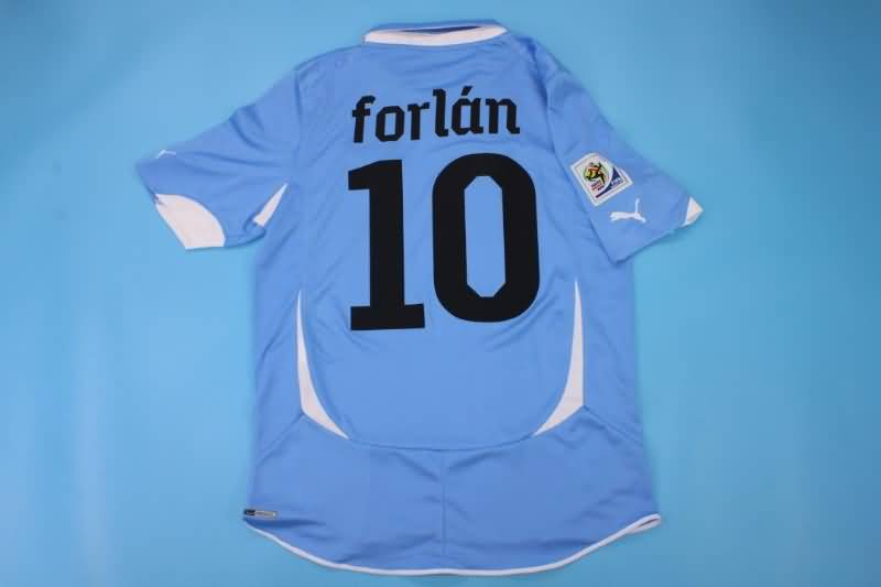 Uruguay Soccer Jersey Home Retro Replica 2010/11