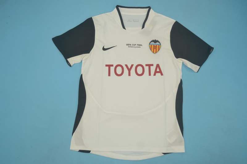 Valencia Soccer Jersey Home Retro Replica 2003/04