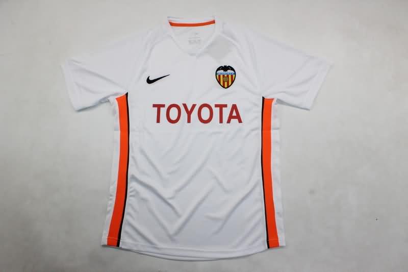 Valencia Soccer Jersey Home Retro Replica 2006/07