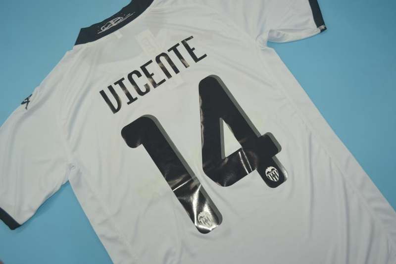 Valencia Soccer Jersey Home Retro Replica 2009/10