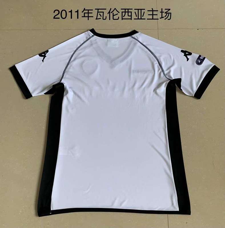 Valencia Soccer Jersey Home Retro Replica 2010/11