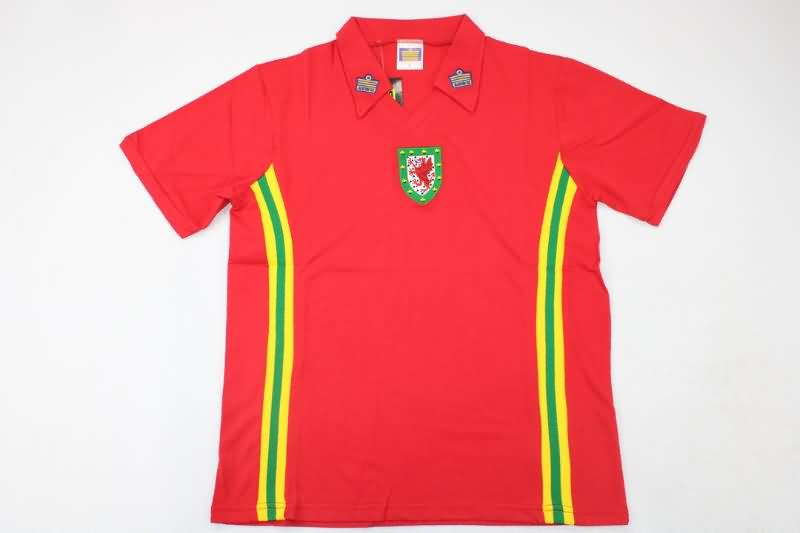 Wales Soccer Jersey Home Retro Replica 1970