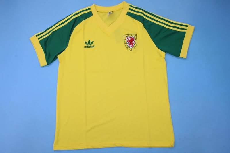 Wales Soccer Jersey Away Retro Replica 1982