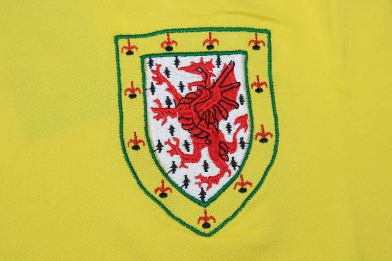 Wales Soccer Jersey Away Retro Replica 1982