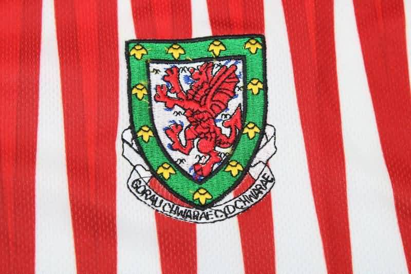 Wales Soccer Jersey Away Retro Replica 1996