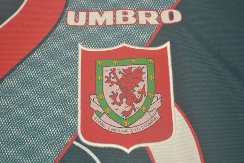 Wales Soccer Jersey Away Retro Replica 1994/95