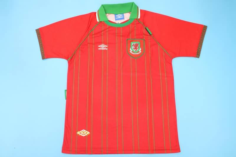 Wales Soccer Jersey Home Retro Replica 1994/96