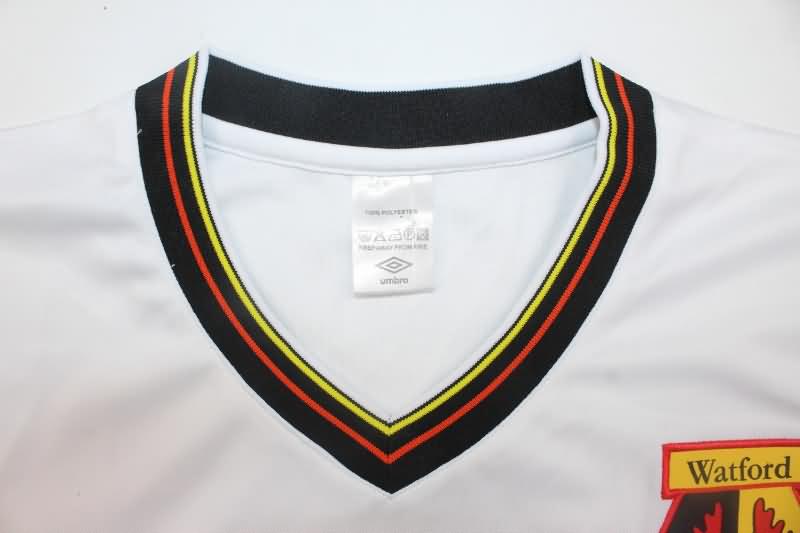 Watford Soccer Jersey Away Retro Replica 1985/88