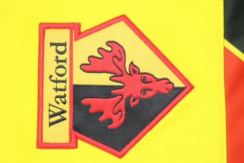 Watford Soccer Jersey Home Retro Replica 1985/88