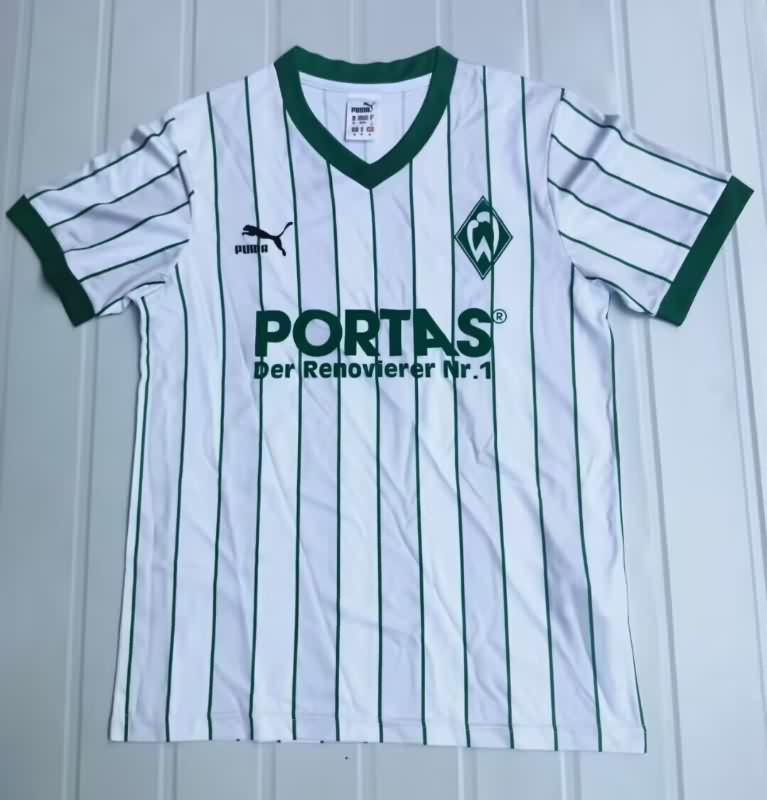 AAA Quality Werder Bremen 1987/88 Home Retro Soccer Jersey