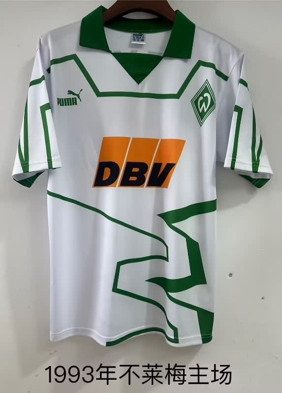 AAA Quality Werder Bremen 1993/94 Home Retro Soccer Jersey