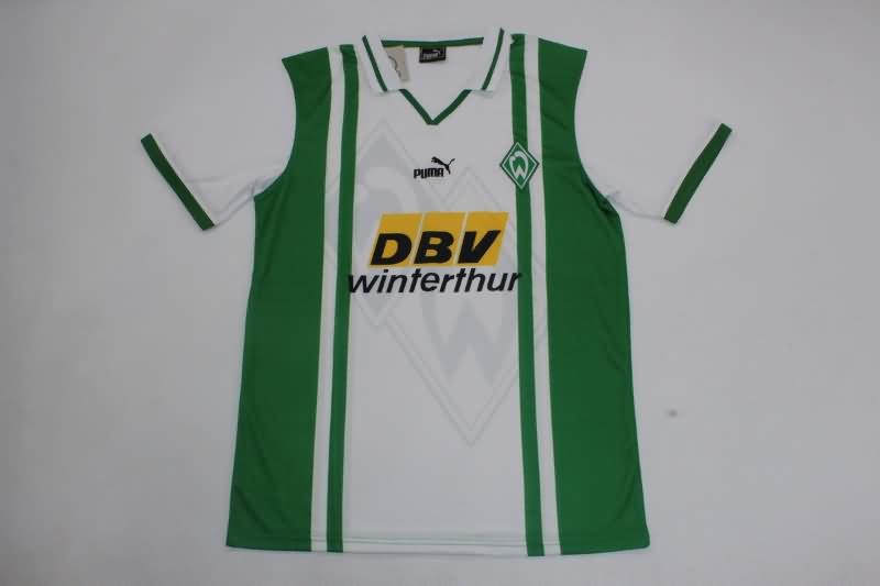 Werder Bremen Soccer Jersey Home Retro Replica 1996/97