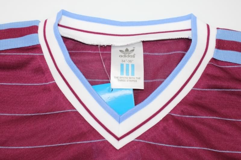 West Ham Soccer Jersey Home Retro Replica 1986