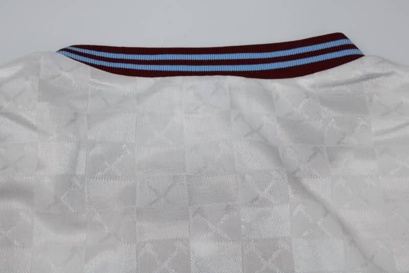 West Ham Soccer Jersey Away Retro Replica 1989/90