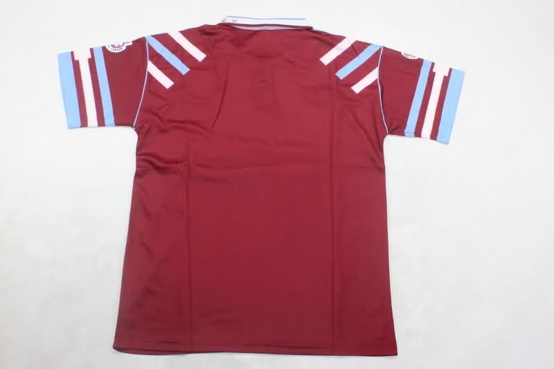 West Ham Soccer Jersey United Home Retro Replica 1991/92