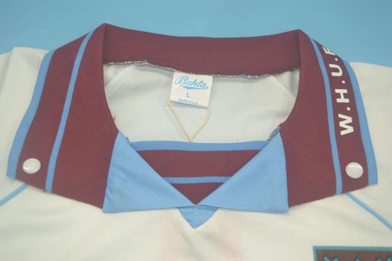 West Ham Soccer Jersey United Third Retro Replica 1991/92