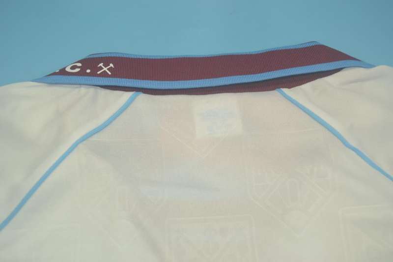 West Ham Soccer Jersey United Third Retro Replica 1991/92