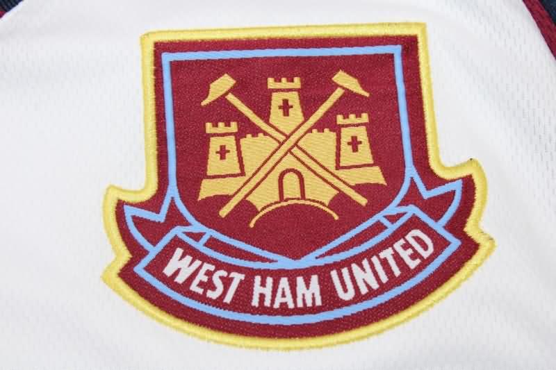 West Ham Soccer Jersey Away Retro Replica 1999/01