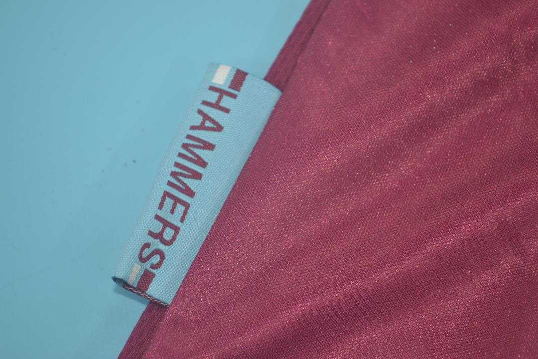 West Ham Soccer Jersey United Home Retro Replica 1999/01