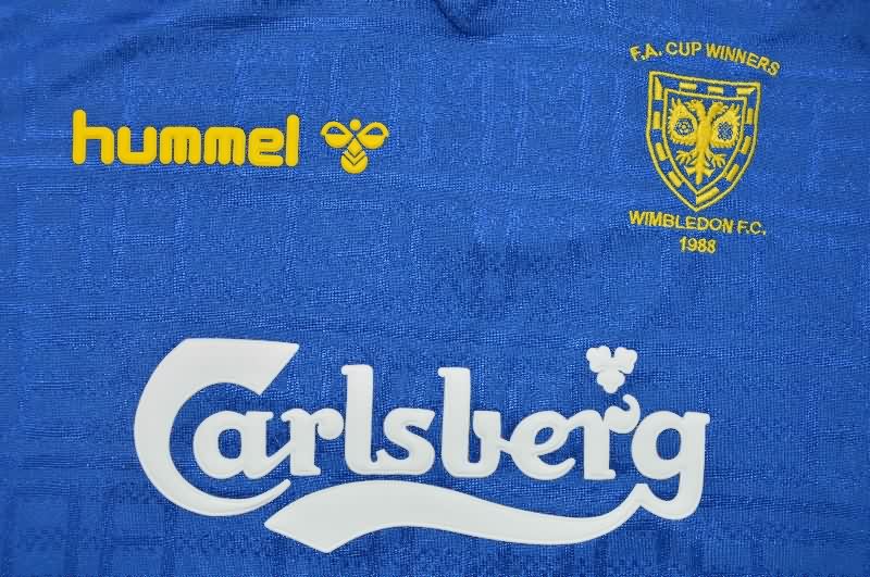 AAA Quality Wimbledon 1988/89 Home Retro Soccer Jersey