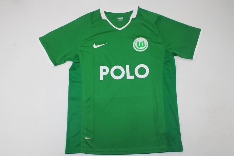 Wolfsburg Soccer Jersey Home Retro Replica 2008/09