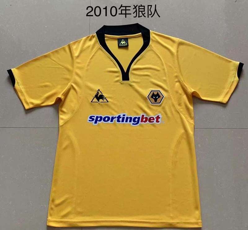 Wolves Soccer Jersey Home Retro Replica 2009/10