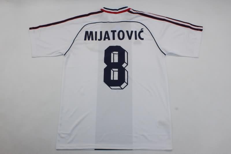 Yugoslavia Soccer Jersey Away Retro Replica 1999