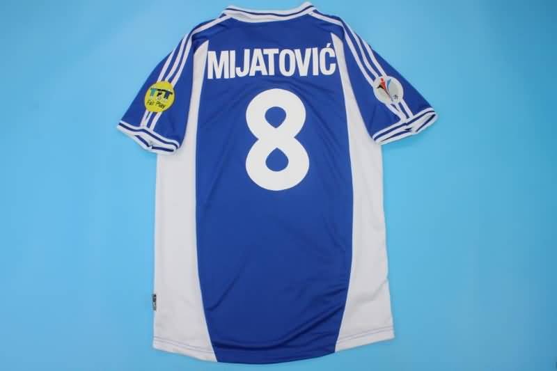 Yugoslavia Soccer Jersey Home Retro Replica 2000