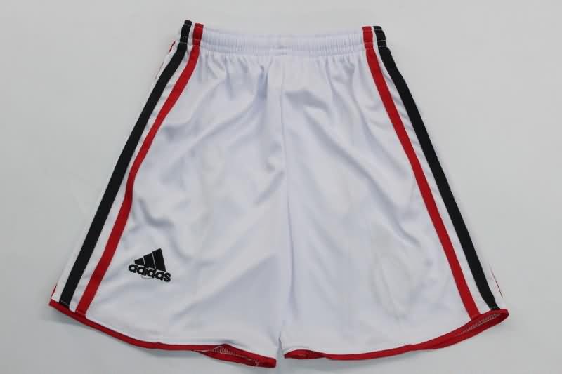 Kids AC Milan 2006/07 Away UCL Final Soccer Jersey And Shorts