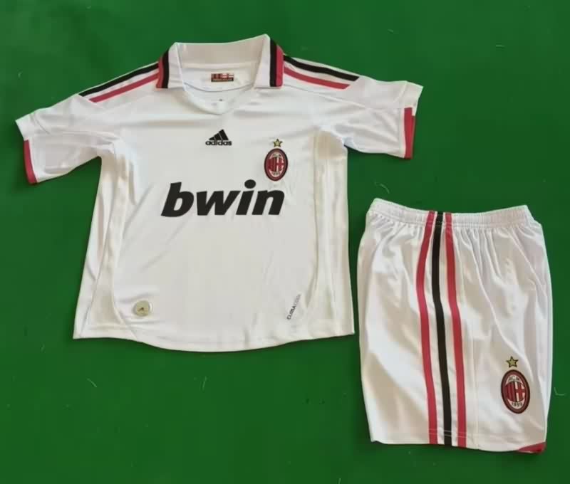Kids AC Milan 2009/10 Away Soccer Jersey And Shorts Kids AC Milan 2009/10 Away Soccer Jersey And Shorts