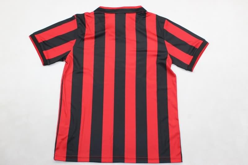 Kids AC Milan 1990/91 Home Soccer Jersey And Shorts