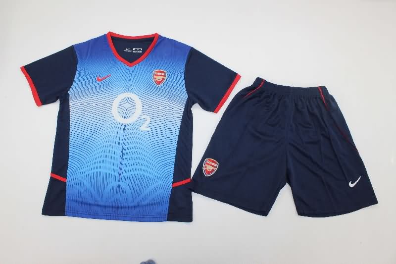Kids Arsenal 2002/03 Away Soccer Jersey And Shorts