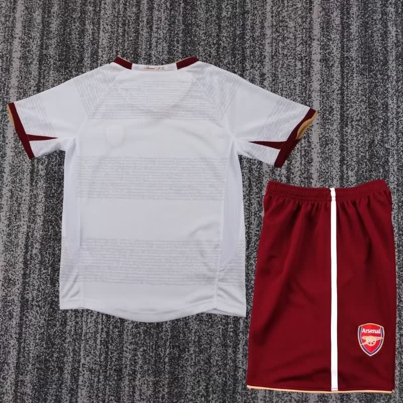 Kids Arsenal 2007/08 Away Soccer Jersey And Shorts