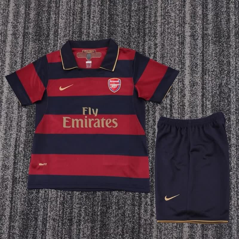Kids Arsenal 2007/08 Third Soccer Jersey And Shorts