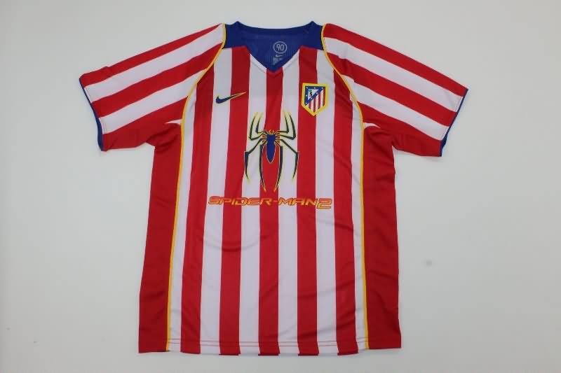 Kids Atletico Madrid Soccer Jersey Home Replica 2004/05