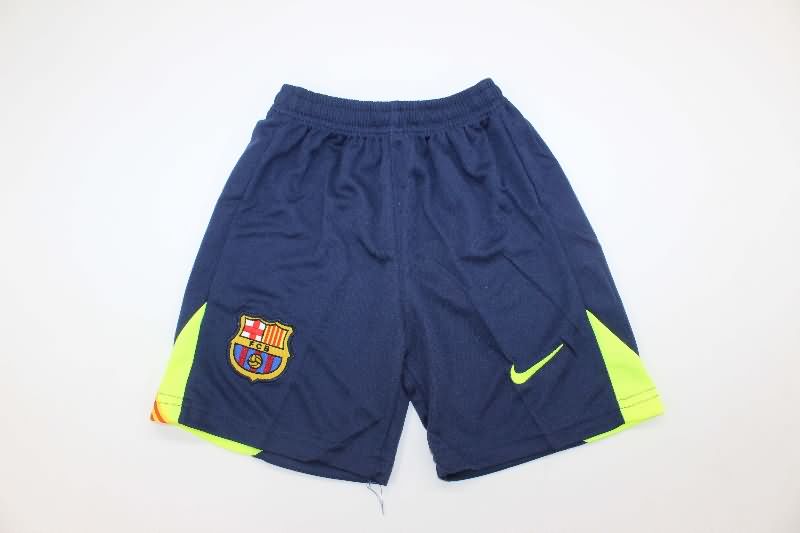 Kids Barcelona 2005/06 Away Soccer Jersey And Shorts