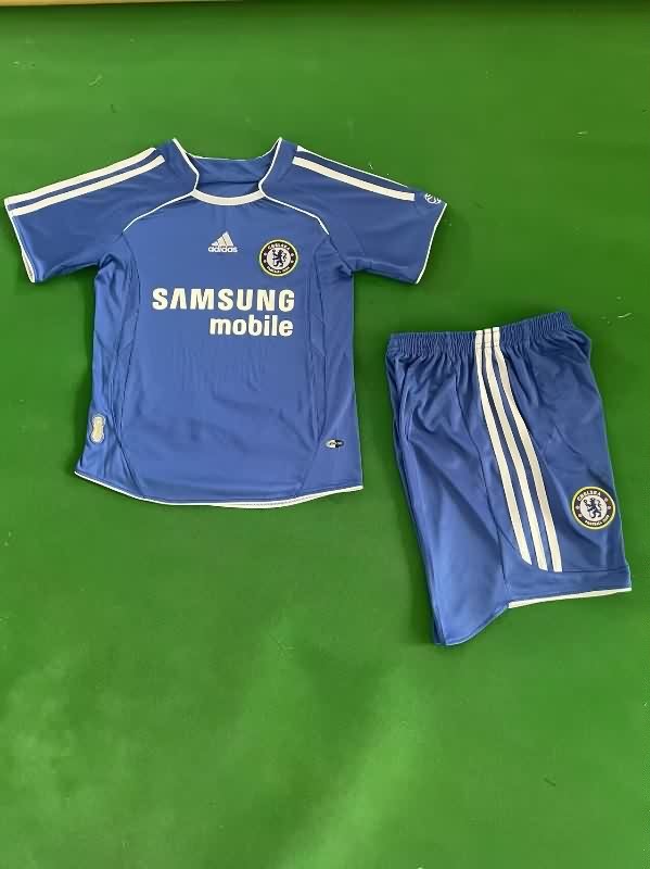 Kids Chelsea 2006/07 Home Soccer Jersey And Shorts Kids Chelsea 2006/07 Home Soccer Jersey And Shorts