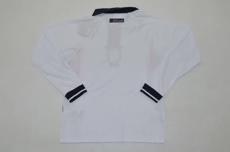 Kids England 1998 Home Long Sleeve Soccer Jersey And Shorts