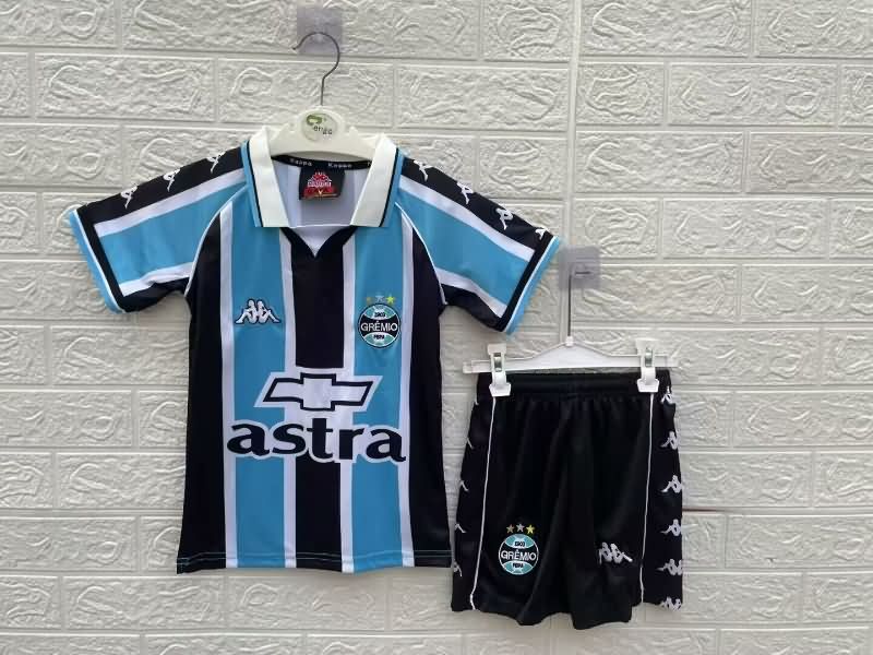 Kids Gremio 2000 Home Soccer Jersey And Shorts