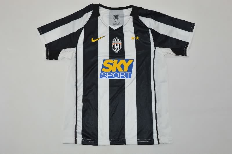 Kids Juventus 2004/05 Home Soccer Jersey And Shorts