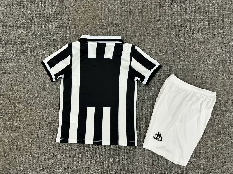 Kids Juventus 1995/96 Home Soccer Jersey And Shorts