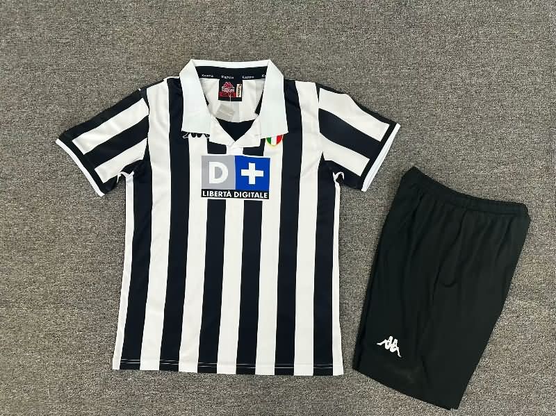 Kids Juventus 1998/99 Home Soccer Jersey And Shorts