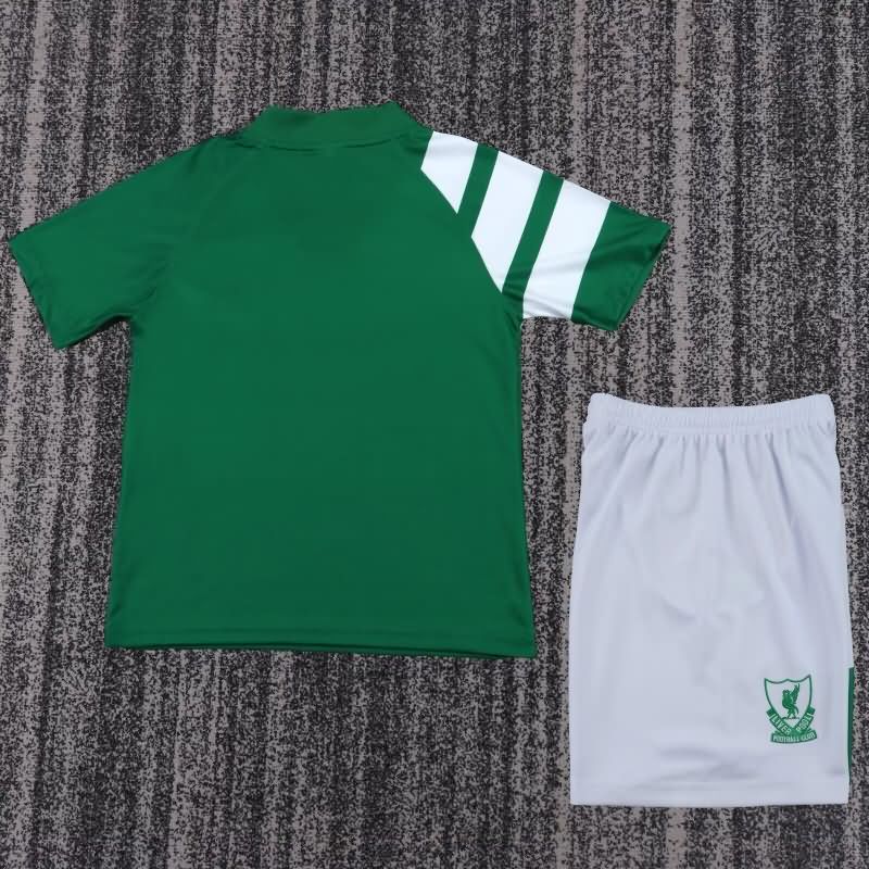 Kids Liverpool 1991/92 Away Soccer Jersey And Shorts