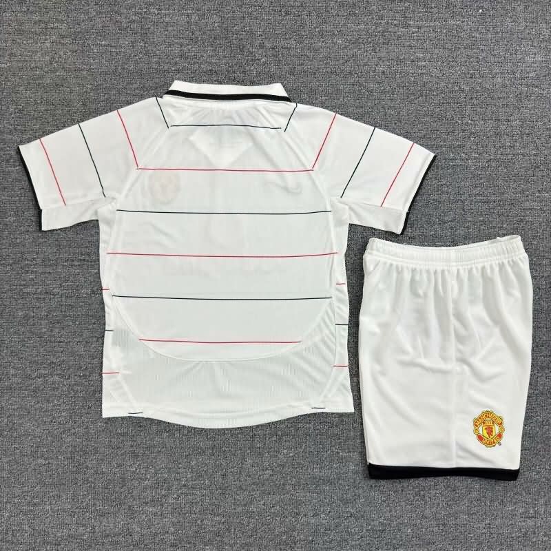 Kids Manchester United 2003/06 Third Soccer Jersey And Shorts