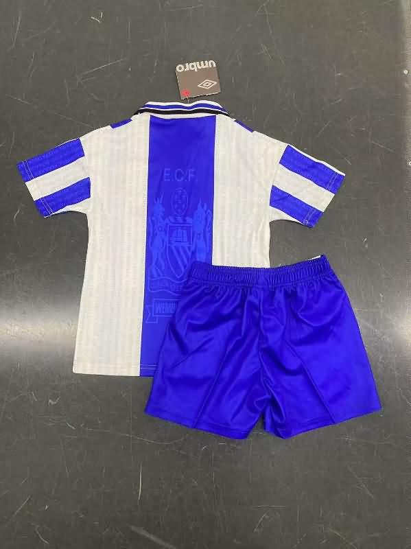 Kids Manchester United 1994/96 Third Soccer Jersey And Shorts