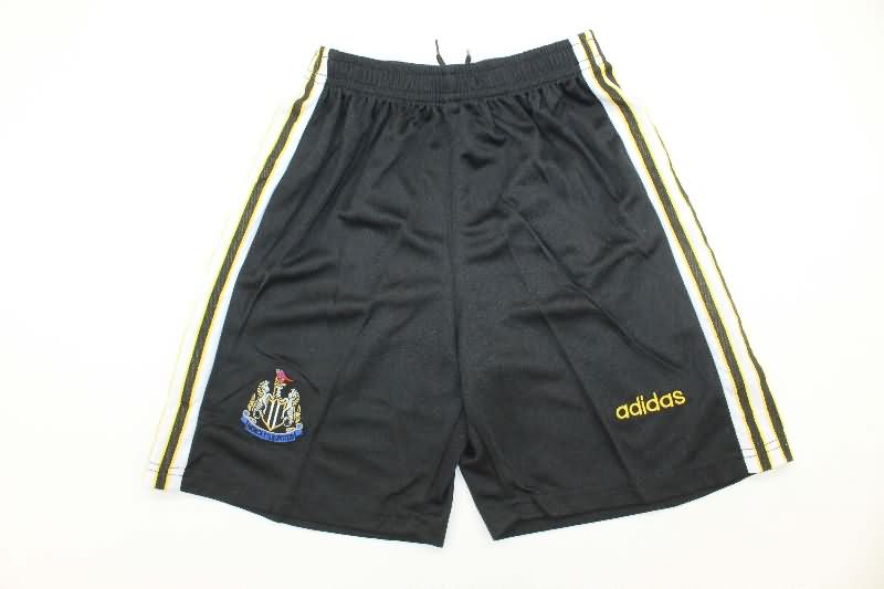 Kids Newcastle United 1997/99 Home Soccer Jersey And Shorts