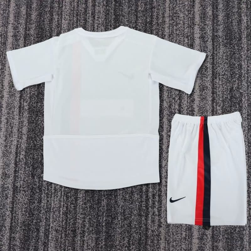 Kids Paris St German 2002/03 Away Soccer Jersey And Shorts