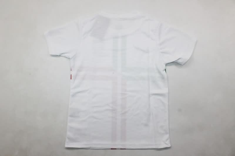 Kids Portugal 2012 Away Soccer Jersey And Shorts